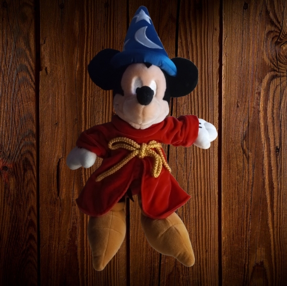 Walt Disney Large Mickey Mouse With Blue Hat (Magician) Character - Picture 2 of 13